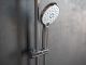 Душевая стойка Laguraty Thermostat 17050 с изливом и термостатом хром