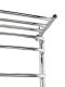 Полотенцесушитель водяной Indigo Brace LBCW100-50P с полкой 100x50 см хром