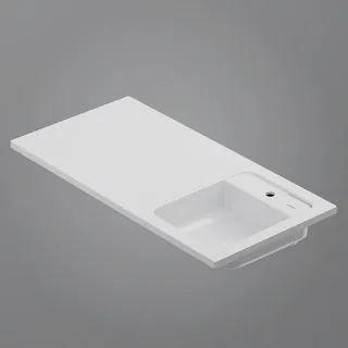 Раковина над стиральной машиной Am.Pm X-Joy M85AWPR1001WG 100 см белый