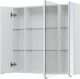 Зеркальный шкаф Aquanet Алвита New 303897 90 см белый матовый