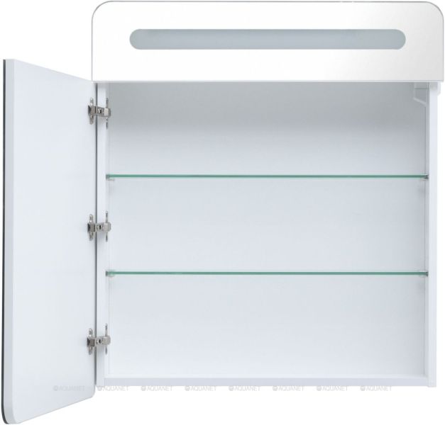 Зеркальный шкаф с подсветкой Aquanet Лукка 178955 70 см белый