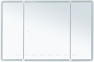 Зеркальный шкаф с подсветкой Aquanet Оптима 341429 120 см
