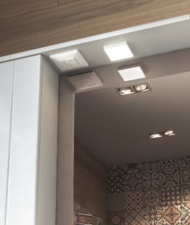 Зеркало Diana 800 левый со спотом z.DIA.80.L.El