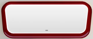 Зеркало с подсветкой ABBER Kristall AT6702Rubin 120см красный