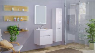 Зеркало Jorno Modul 65 см, сенсорный выключатель