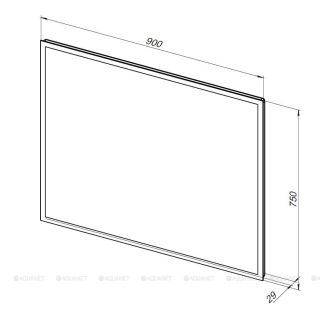 Зеркало с подсветкой Aquanet Optima 288966 90 см