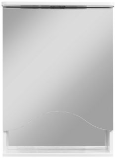 Зеркало-шкаф с подсветкой Stella Polar Лиана 50см правый белый SP-00000036