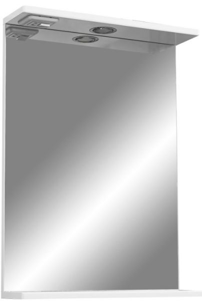 Зеркало с подсветкой Stella Polar Ильза 50см белый SP-00000220