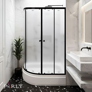 Душевой уголок с поддоном PARLY ZFM1201B R (120х80х195)