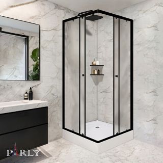 Душевой уголок с поддоном PARLY ZFQ911B (90х90х190) 