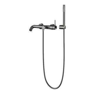 Смеситель для ванны Knotlor SS-32/GM, вороненая сталь